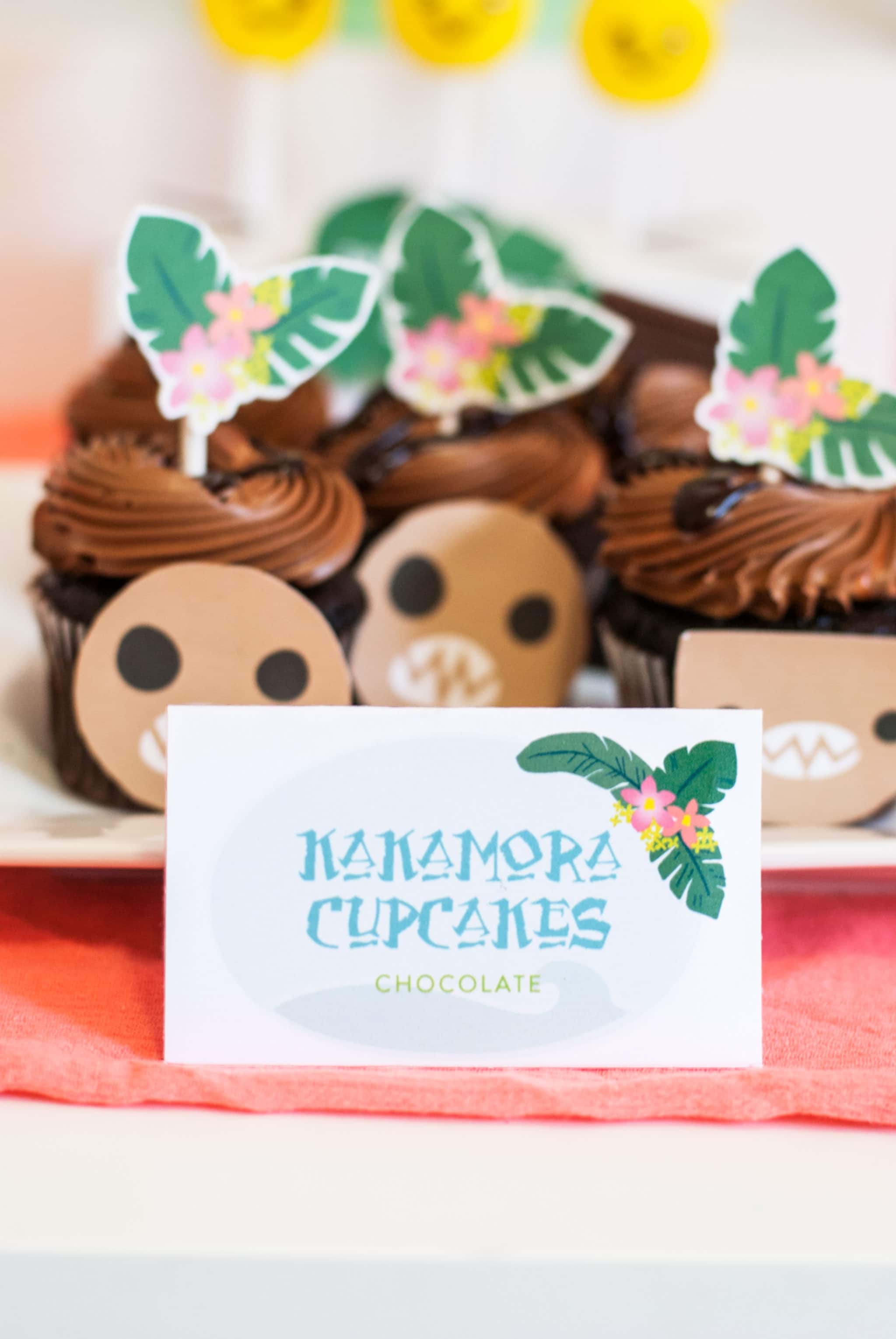 Kakamora Cupcakes Moana Birthday Party Ideas Kakamora Cupcakes - Project Nursery