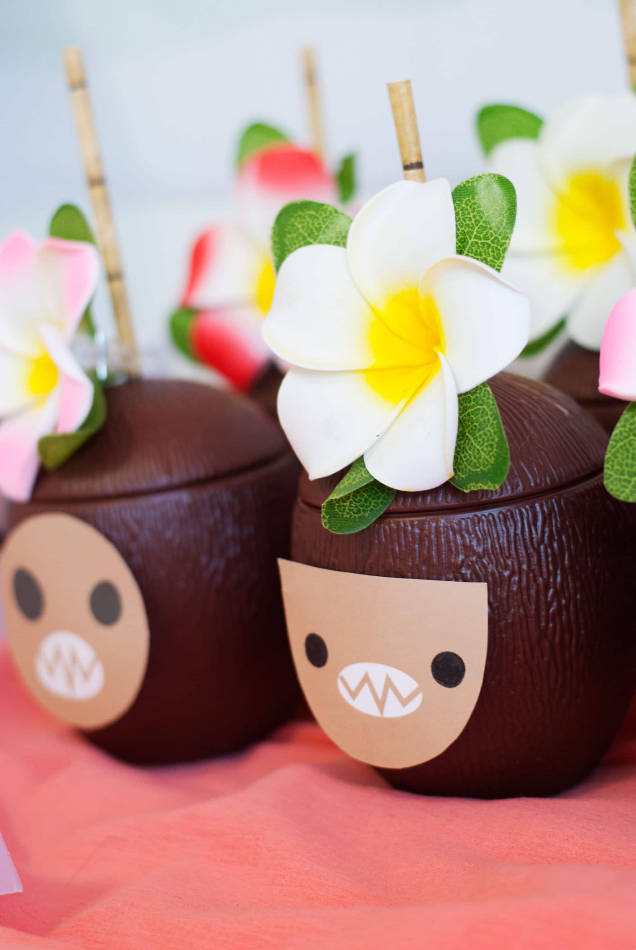 Coconut Cups Moana Birthday Party Ideas Coconut Cups - Project Nursery