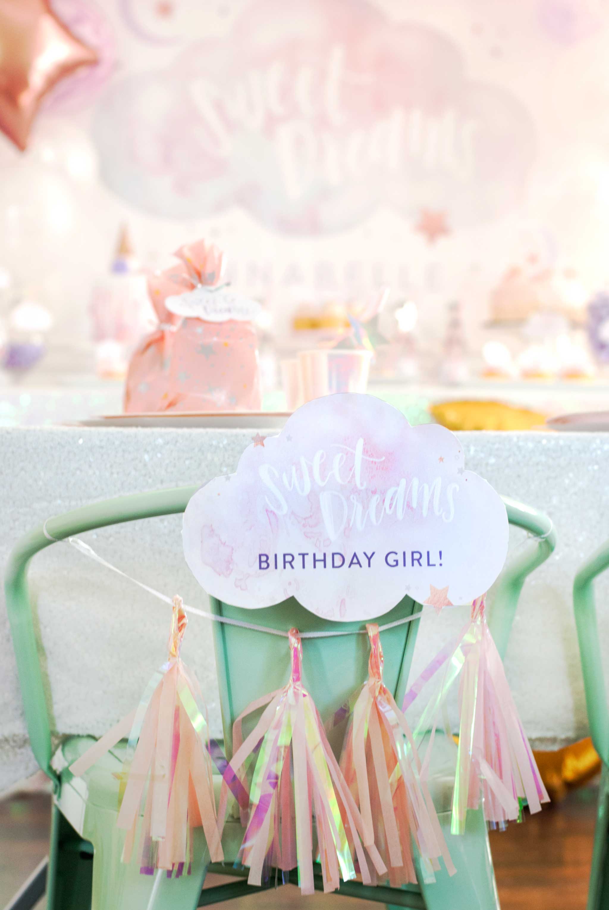 Sweet Dreams Birthday Party Sweet Dreams Birthday Party