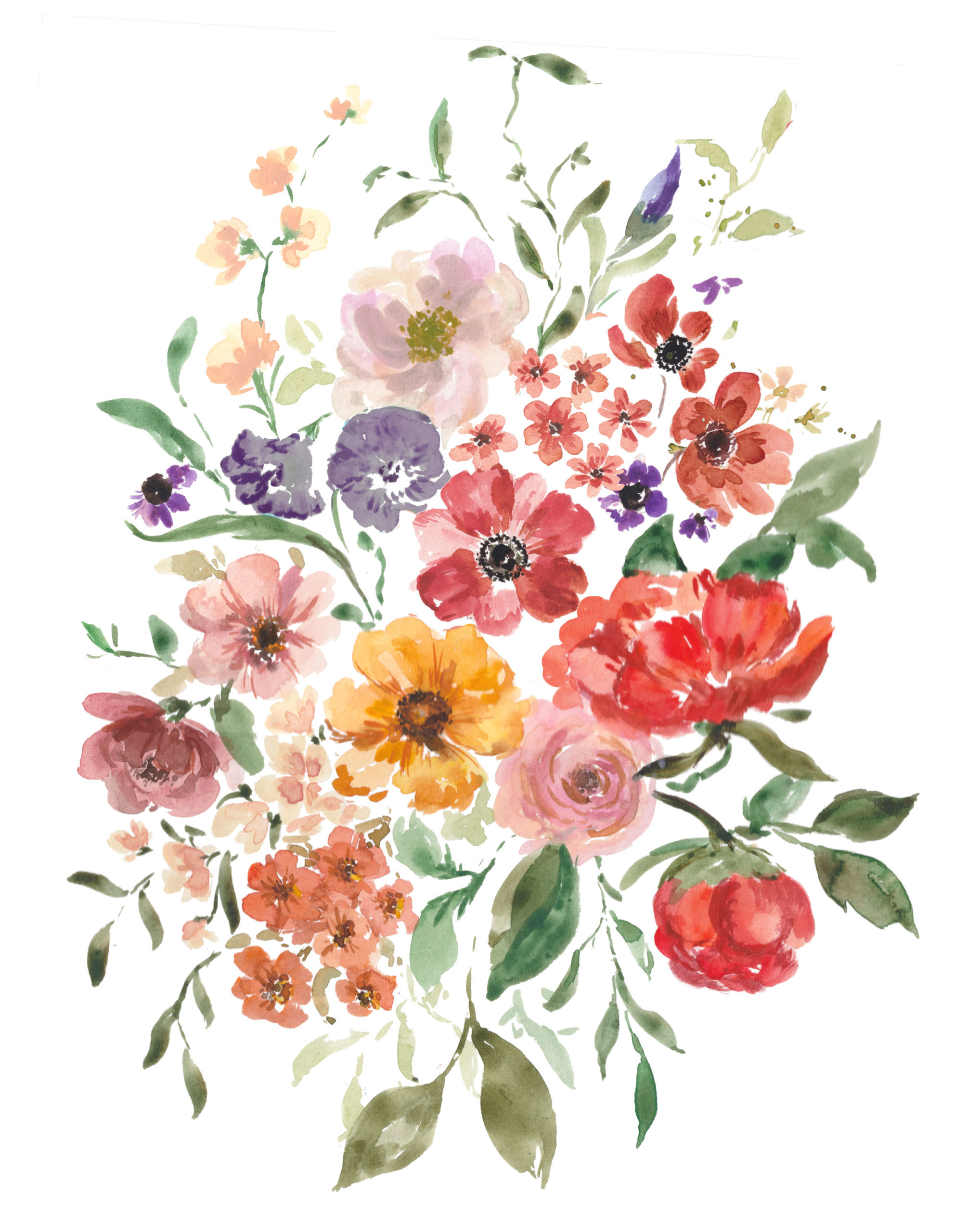 Sunset-botanucal-art-print